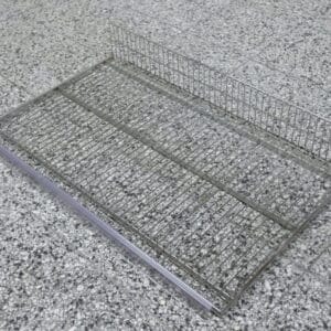 Myymälähyllystön lankakorihylly, 90cm x 53cm