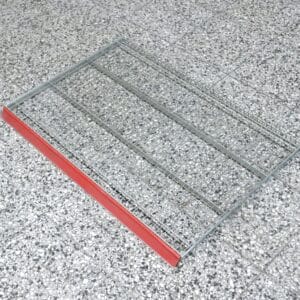 Myymälähyllystön lankakorihylly, 90cm x 60cm