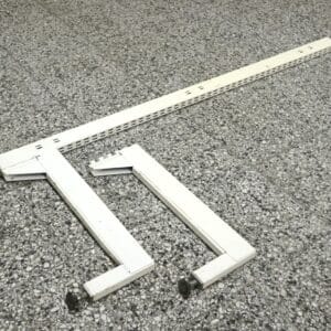 Myymälähyllystön T-jalka, 145cm