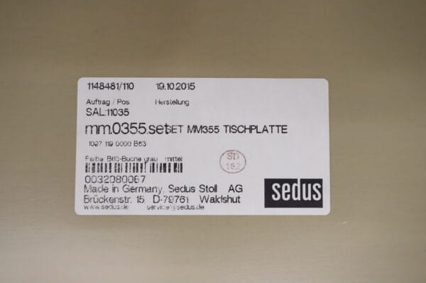 Sedus Mastermind-neuvottelupöytä, 290cm x 155cm - Image 17