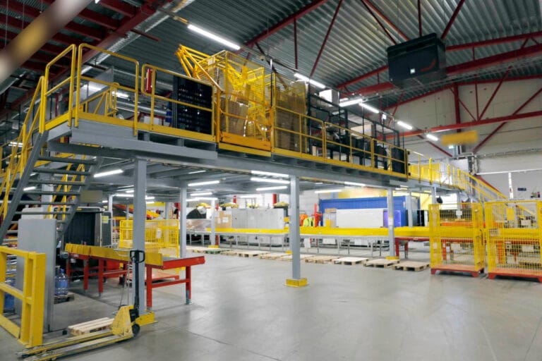 Jättimäisen logistiikka varaston aarteet