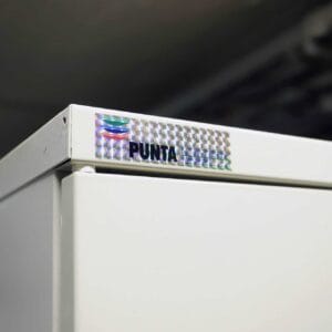 Punta-peltikaappi, 165cm x 83cm x 63cm