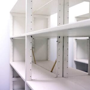 Lundia-hyllykkö, valkoinen