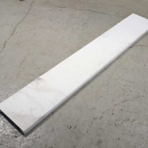 Lundia-päätytikas, 188cm x 30cm, valkoinen