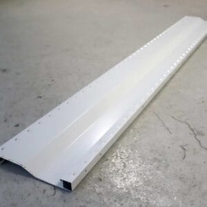 Punta-tikas, 223cm x 30cm, valkoinen