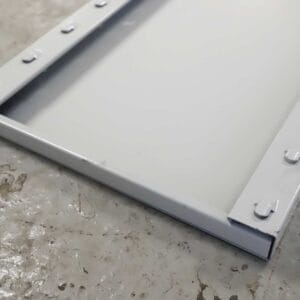 Punta-päätytikas, 187cm x 30cm, valkoinen