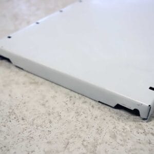 Kasten S90-hylly, 100cm x 30cm, vaaleanharmaa