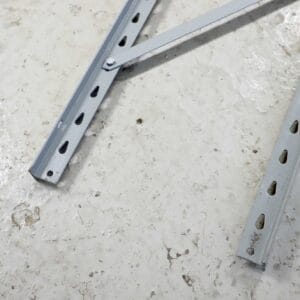 Kasten-tikas, 297cm x 30cm, harmaa