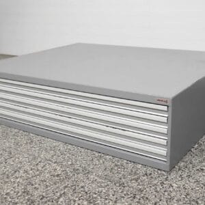 Peltinen piirustus- / vetolaatikosto