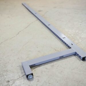 Hestra-myymälähyllystön L-jalka, 228cm