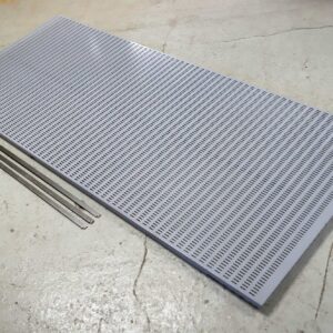 Hestra-myymälähyllystön taustapelti / reikälevy, 208cm x 87cm