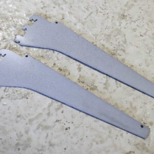 Hestra-myymälähyllystön hyllykannakepari, 33cm