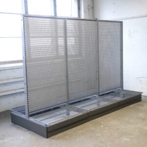 Hestra myymälähyllystö 270cm perusosa