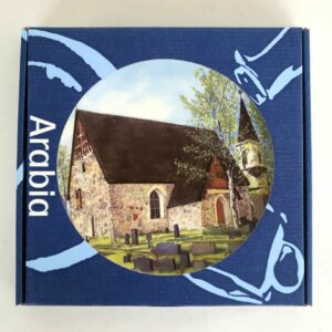 Arabia Vanajan Kirkko-seinälautanen, design Juha Meuronen