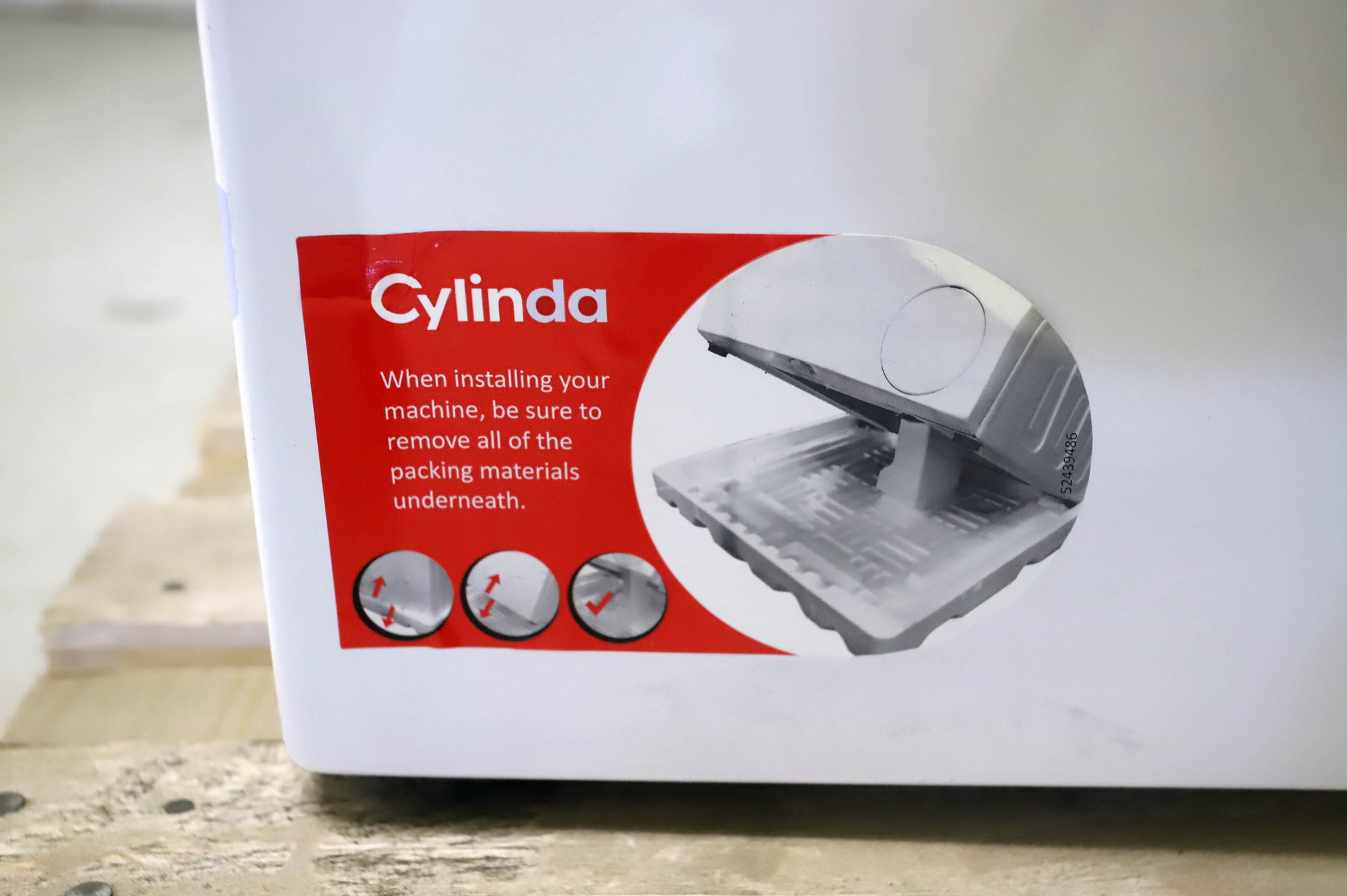 Cylinda FT4474A -pyykinpesukone 7 kg – käyttämätön