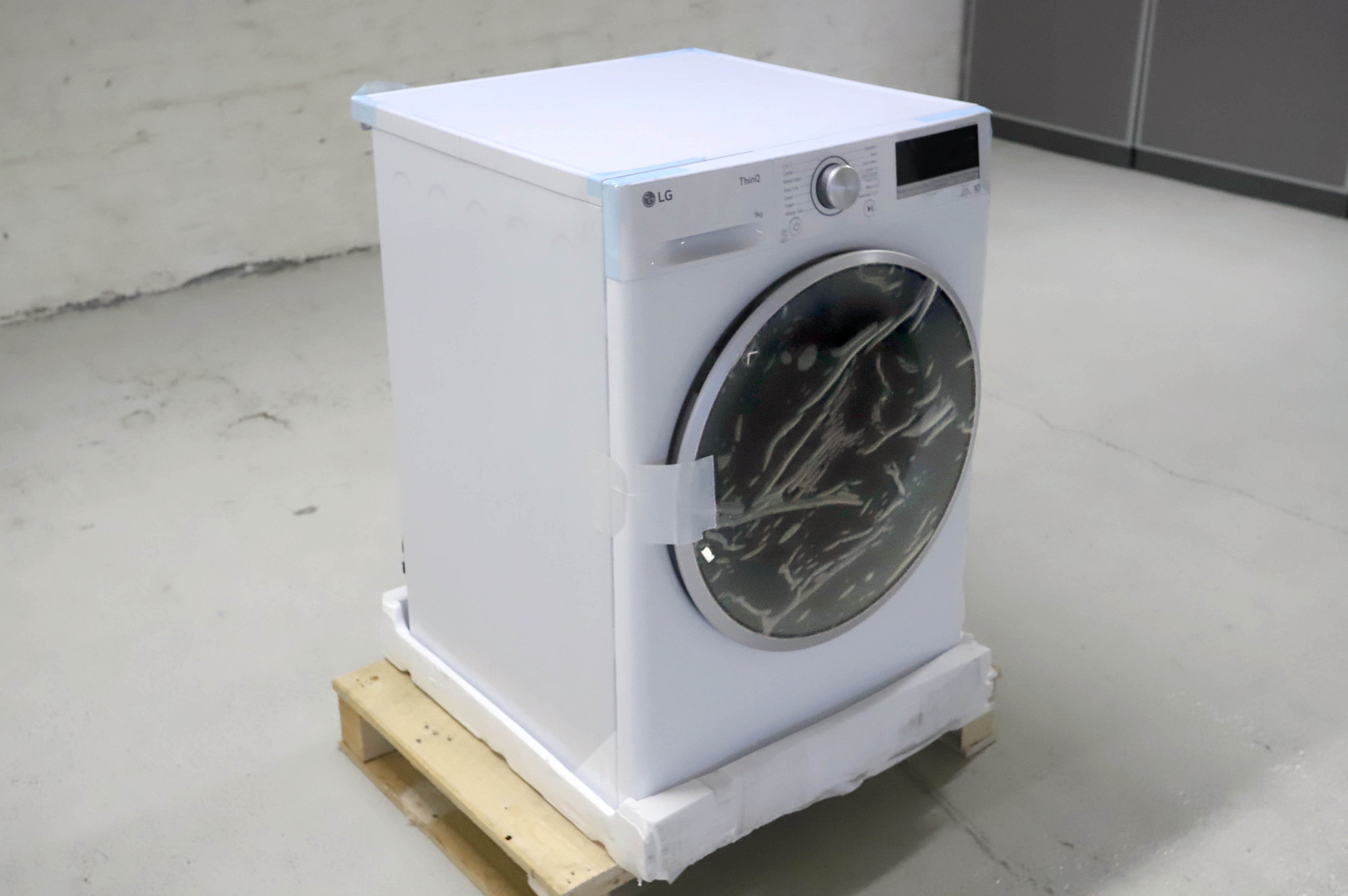 LG RH90V5AV7N -lämpöpumppukuivausrumpu, 9 kg – käyttämätön - Image 3
