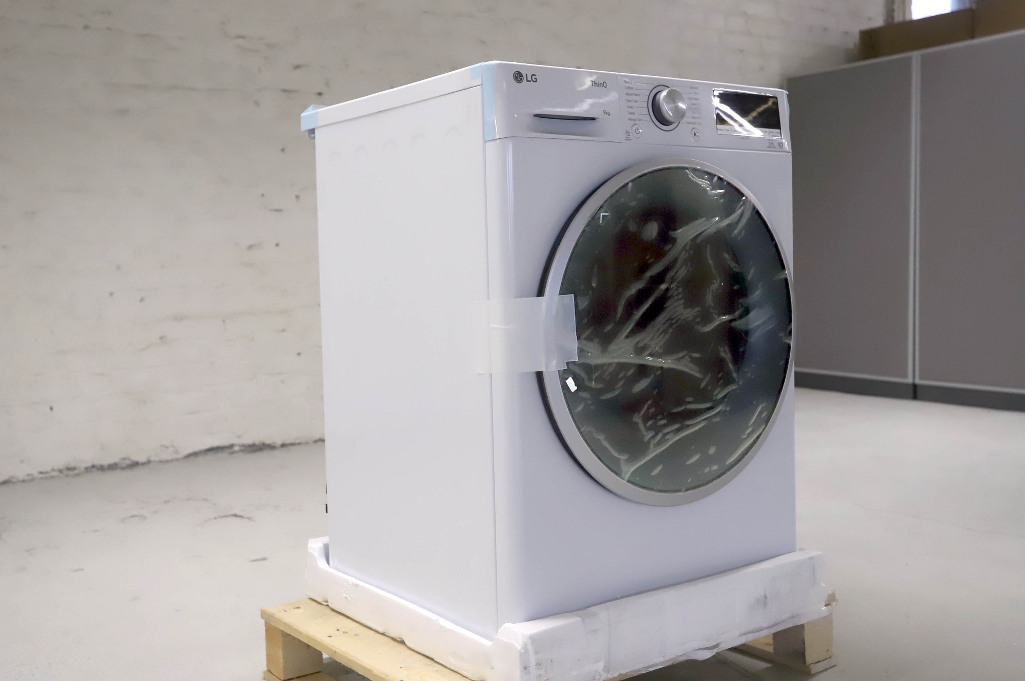 LG RH90V5AV7N -lämpöpumppukuivausrumpu, 9 kg – käyttämätön - Image 4