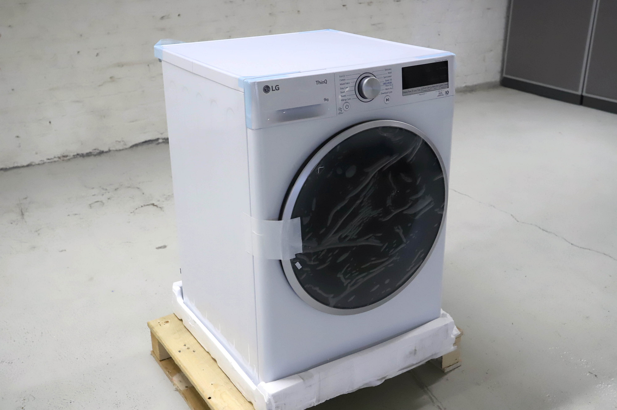 LG RH90V5AV7N -lämpöpumppukuivausrumpu, 9 kg – käyttämätön - Image 7