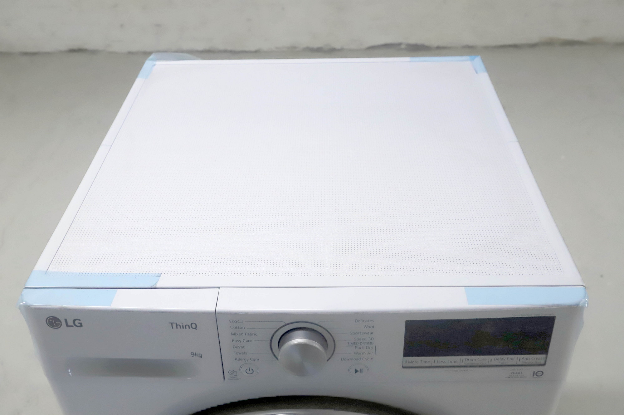LG RH90V5AV7N -lämpöpumppukuivausrumpu, 9 kg – käyttämätön - Image 8