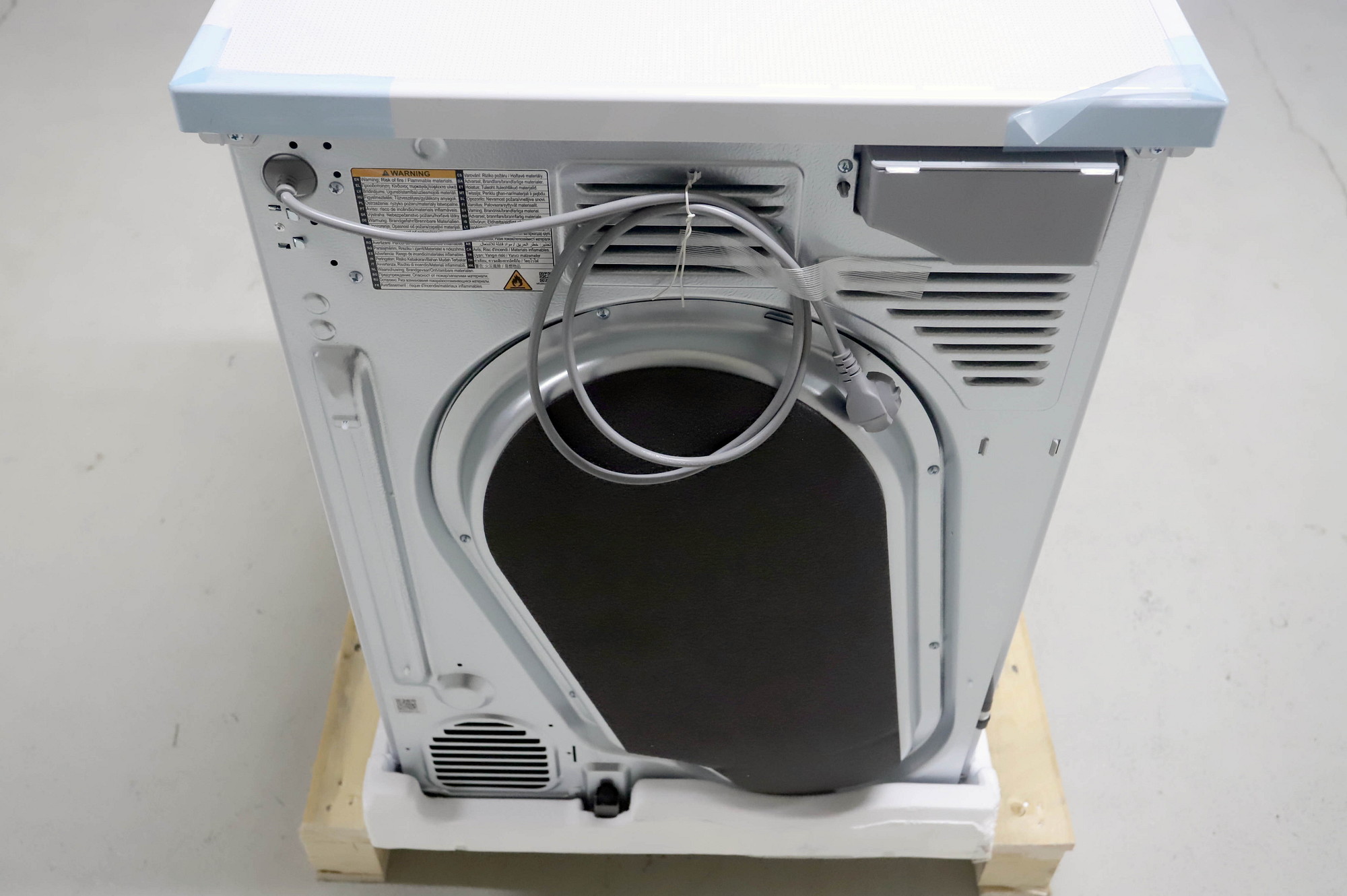 LG RH90V5AV7N -lämpöpumppukuivausrumpu, 9 kg – käyttämätön - Image 17