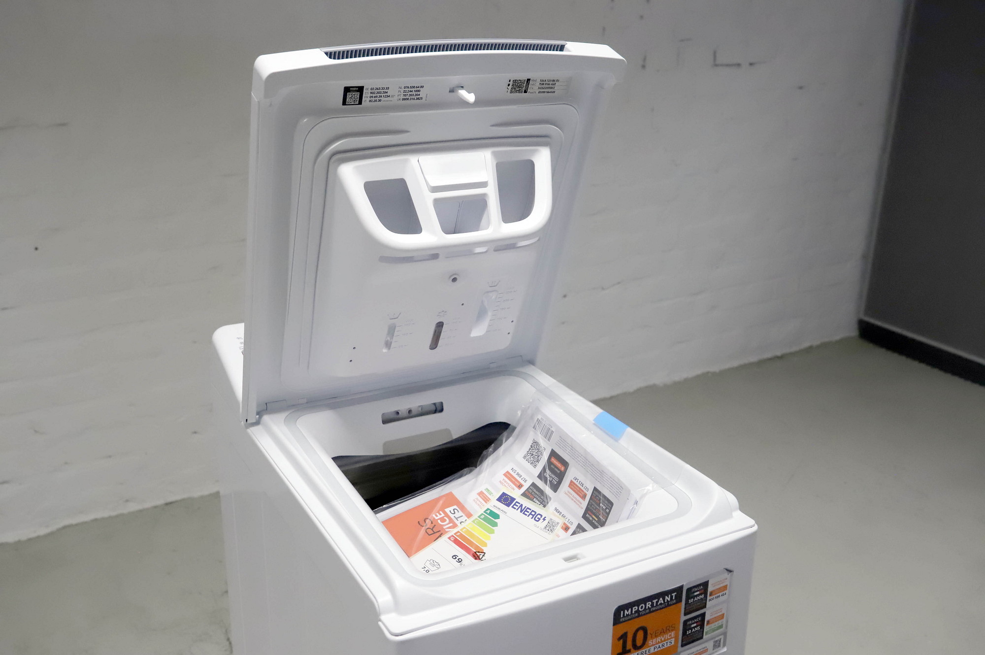 Whirlpool TDLR 7231BS EU pyykinpesukone 7 kg – käyttämätön - Image 7