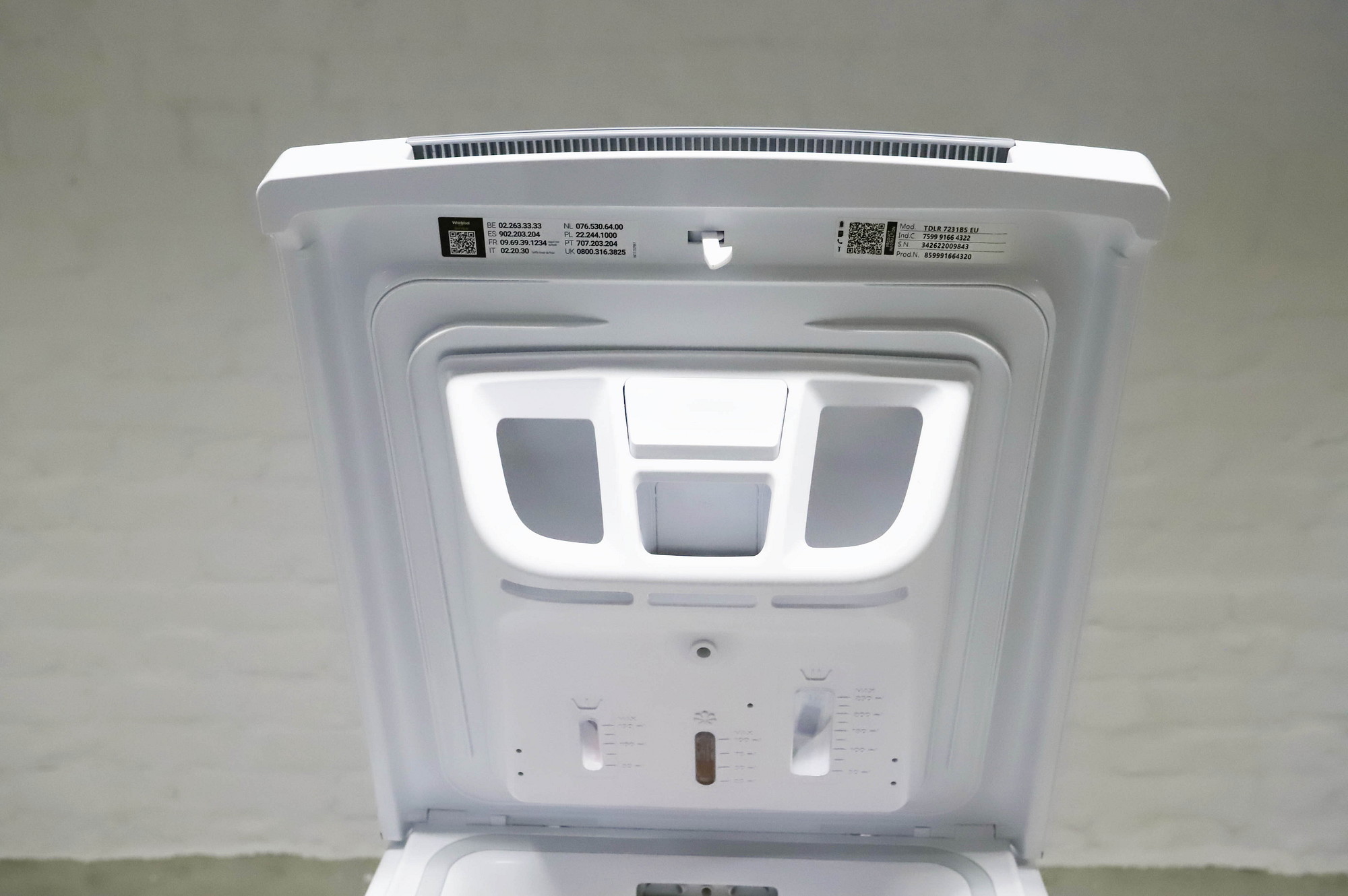 Whirlpool TDLR 7231BS EU pyykinpesukone 7 kg – käyttämätön - Image 8