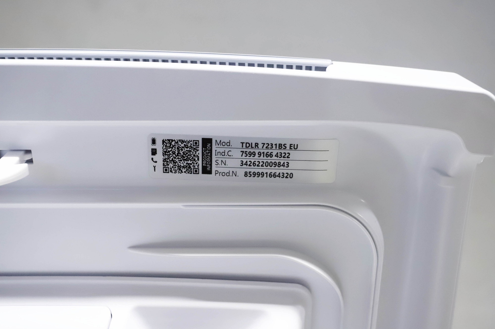 Whirlpool TDLR 7231BS EU pyykinpesukone 7 kg – käyttämätön - Image 9