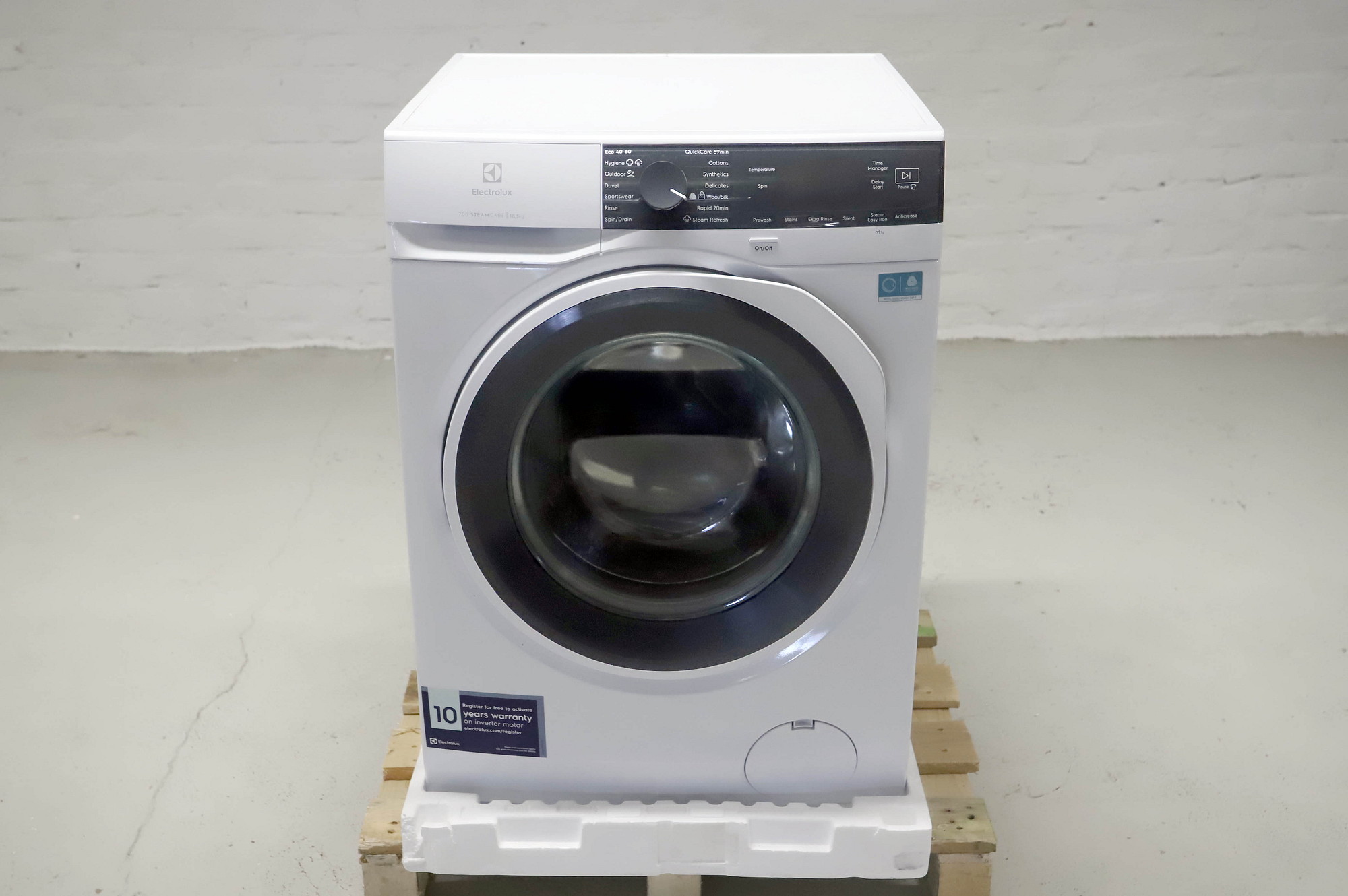 Electrolux EFI743WX4W 700 SteamCare pyykinpesukone 10,5 kg – käyttämätön - Image 4
